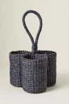 Blue Pheasant Voru Wine Bottle Holder In Gray