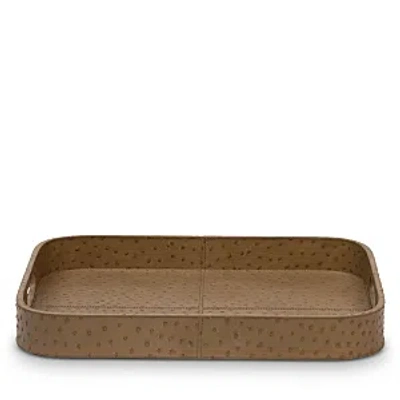 Blue Pheasant Witney Bar Tray In Oat Brown