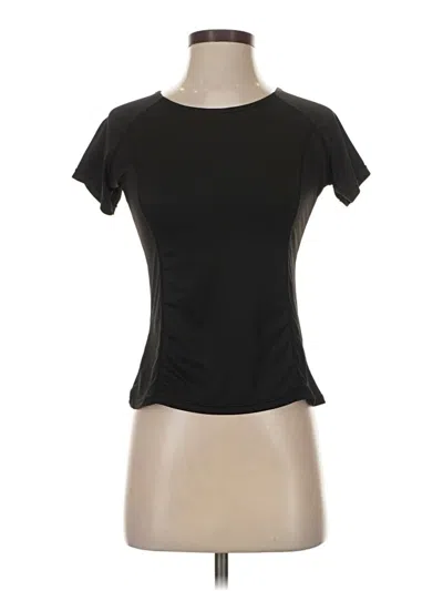 Pre-owned Blue Rain Active T-shirt In Black