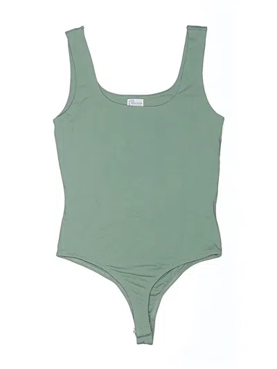 Pre-owned Blue Rain Bodysuit In Green