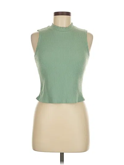 Pre-owned Blue Rain Cardigan Sweater In Green