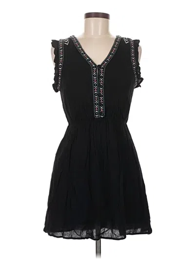 Pre-owned Blue Rain Casual Dress In Black