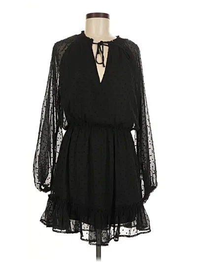 Pre-owned Blue Rain Casual Dress In Black