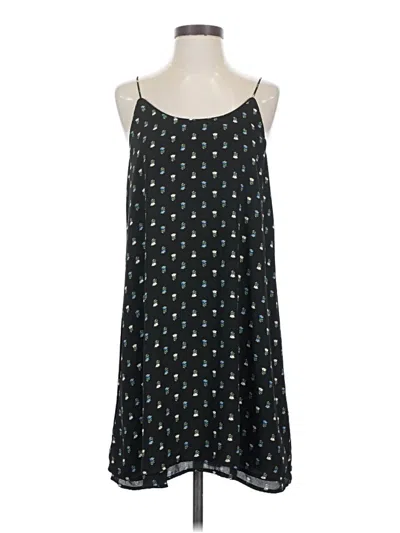 Pre-owned Blue Rain Casual Dress In Black