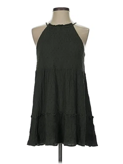 Pre-owned Blue Rain Casual Dress In Black