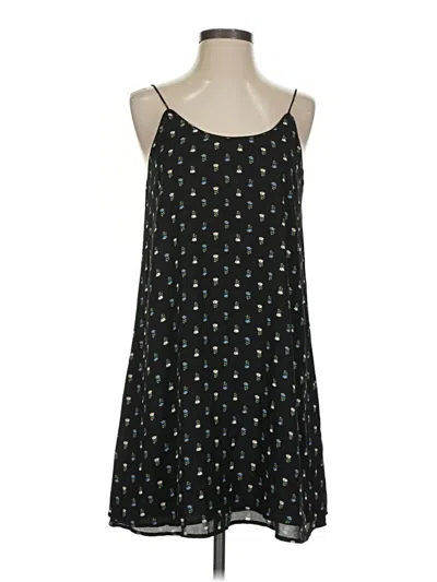 Pre-owned Blue Rain Casual Dress In Black