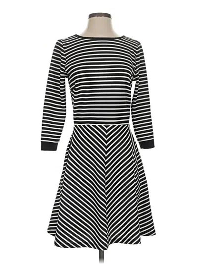 Pre-owned Blue Rain Casual Dress In Black