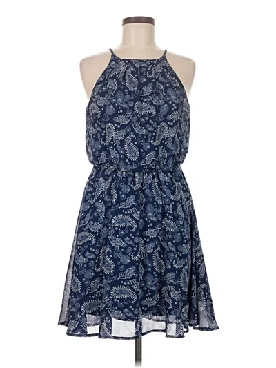 Pre-owned Blue Rain Casual Dress In Blue