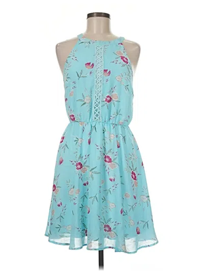 Pre-owned Blue Rain Casual Dress In Blue