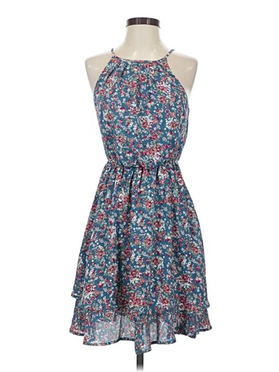 Pre-owned Blue Rain Casual Dress In Blue