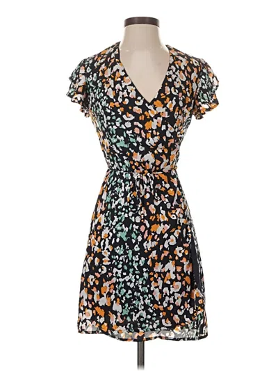 Pre-owned Blue Rain Casual Dress In Brown