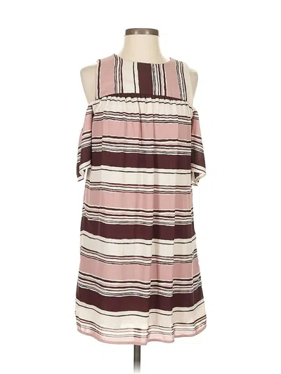 Pre-owned Blue Rain Casual Dress In Burgundy