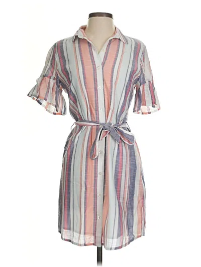 Pre-owned Blue Rain Casual Dress In Gray