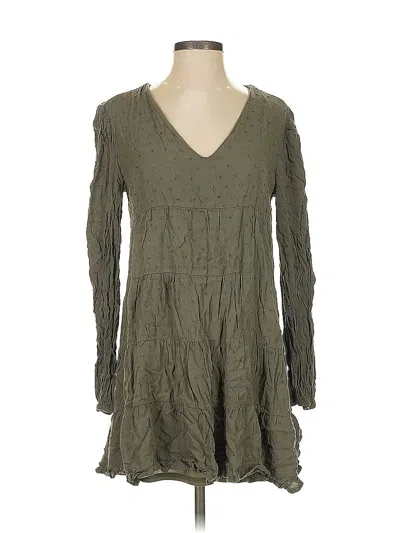 Pre-owned Blue Rain Casual Dress In Gray