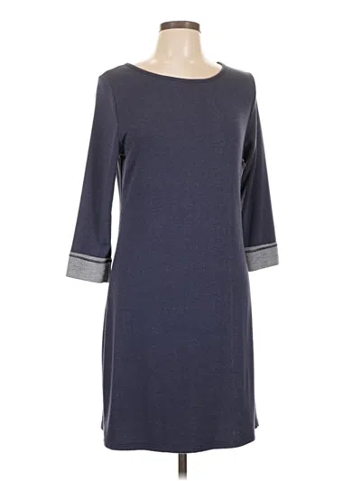 Pre-owned Blue Rain Casual Dress In Gray