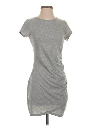 Pre-owned Blue Rain Casual Dress In Gray