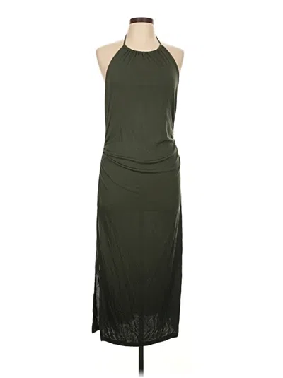 Pre-owned Blue Rain Casual Dress In Green