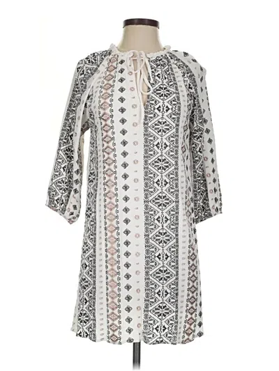 Pre-owned Blue Rain Casual Dress In Ivory