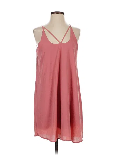 Pre-owned Blue Rain Casual Dress In Pink