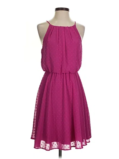 Pre-owned Blue Rain Casual Dress In Pink
