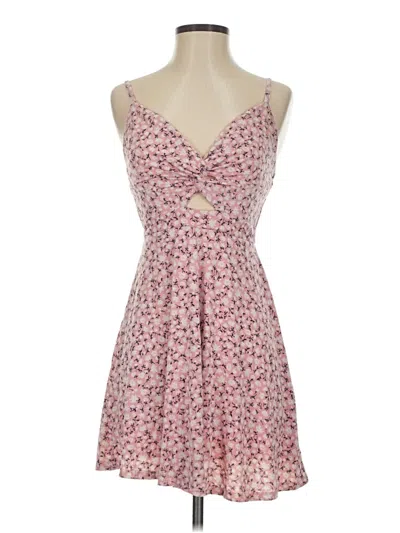 Pre-owned Blue Rain Casual Dress In Pink