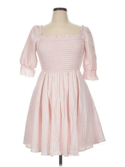 Pre-owned Blue Rain Casual Dress In Pink