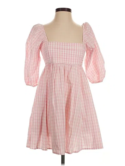 Pre-owned Blue Rain Casual Dress In Pink