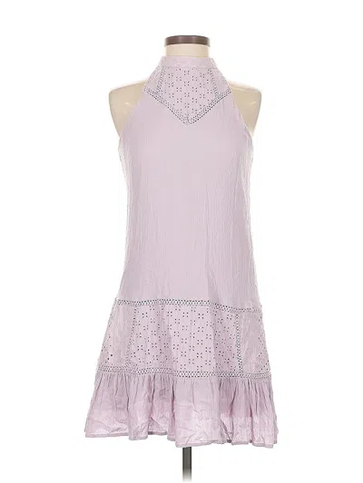 Pre-owned Blue Rain Casual Dress In Purple