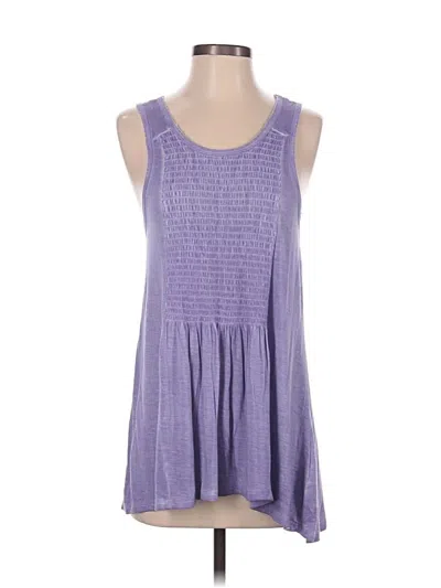 Pre-owned Blue Rain Casual Dress In Purple
