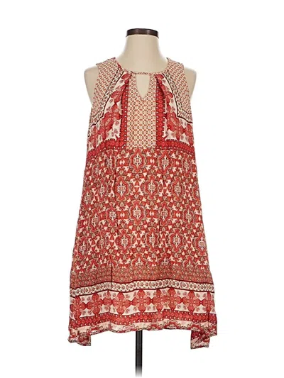 Pre-owned Blue Rain Casual Dress In Red