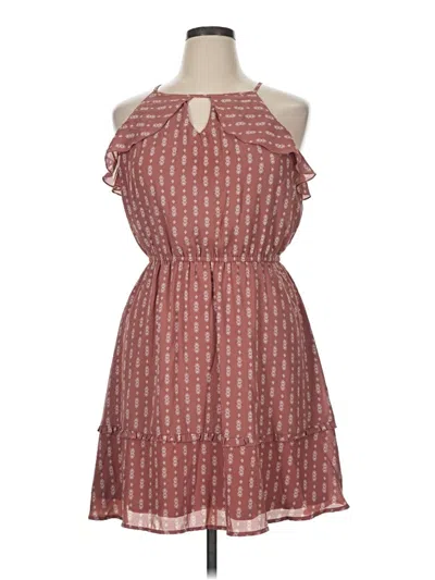 Pre-owned Blue Rain Casual Dress In Red