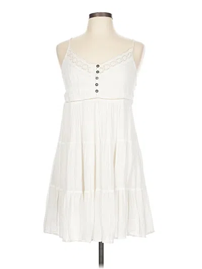 Pre-owned Blue Rain Casual Dress In White