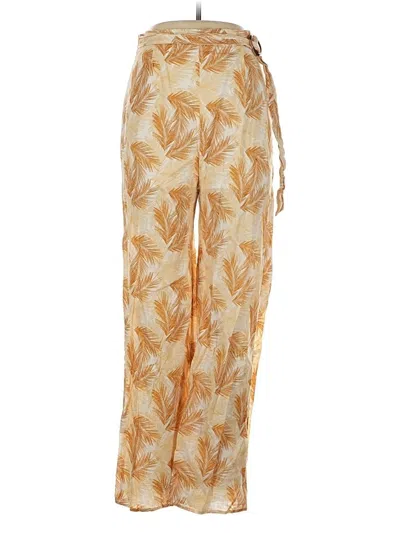 Pre-owned Blue Rain Casual Pants In Gold