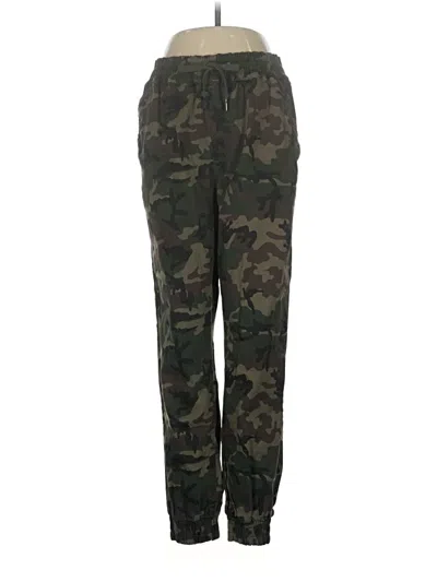 Pre-owned Blue Rain Casual Pants In Green