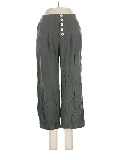 Pre-owned Blue Rain Casual Pants In Green