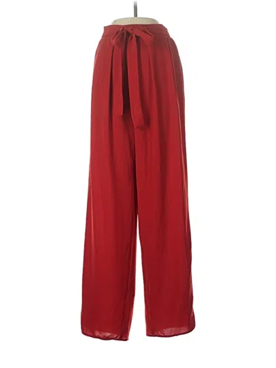 Pre-owned Blue Rain Casual Pants In Red