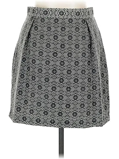 Pre-owned Blue Rain Casual Skirt In Gray