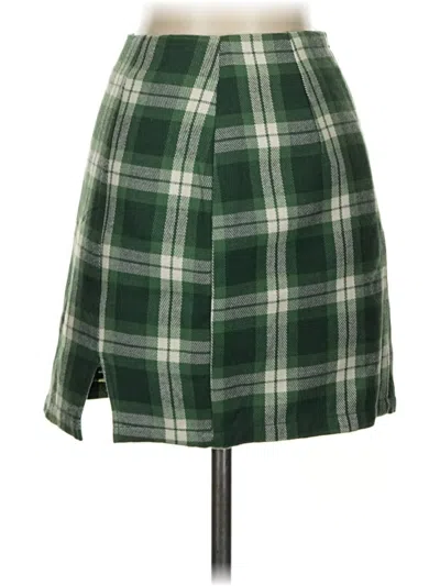 Pre-owned Blue Rain Casual Skirt In Green