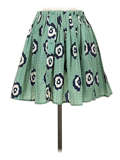 Pre-owned Blue Rain Casual Skirt In Green