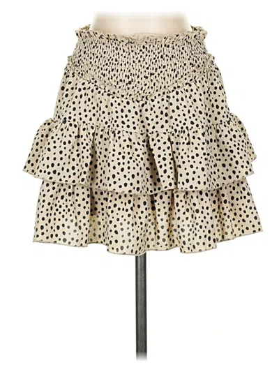 Pre-owned Blue Rain Casual Skirt In Ivory