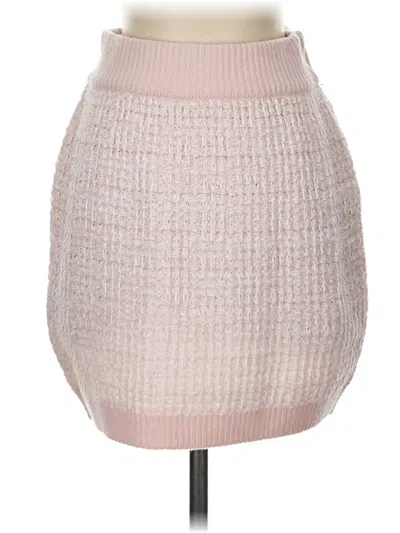 Pre-owned Blue Rain Casual Skirt In Pink