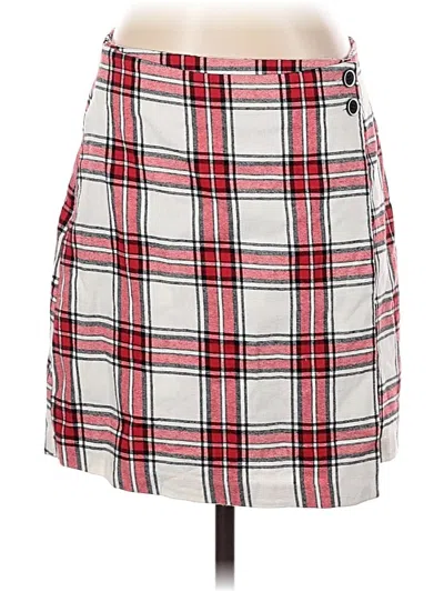 Pre-owned Blue Rain Casual Skirt In Red