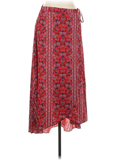 Pre-owned Blue Rain Casual Skirt In Red