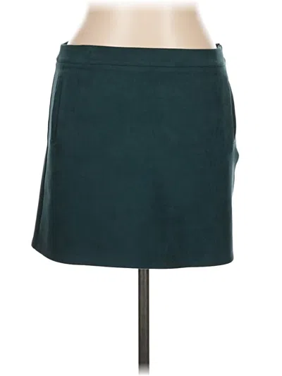 Pre-owned Blue Rain Casual Skirt In Teal