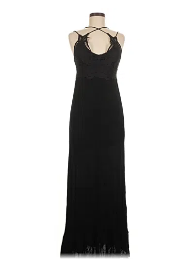 Pre-owned Blue Rain Cocktail Dress In Black