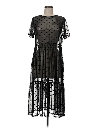 Pre-owned Blue Rain Cocktail Dress In Black