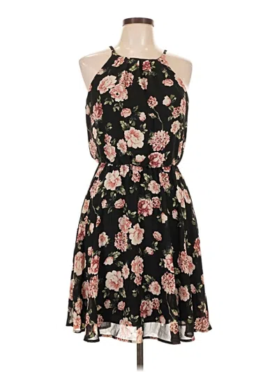 Pre-owned Blue Rain Cocktail Dress In Black