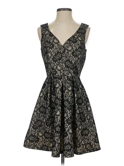 Pre-owned Blue Rain Cocktail Dress In Black