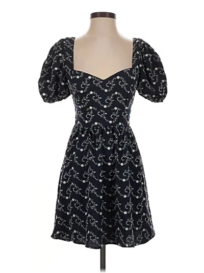 Pre-owned Blue Rain Cocktail Dress In Black