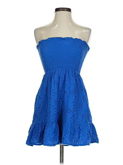 Pre-owned Blue Rain Cocktail Dress In Blue